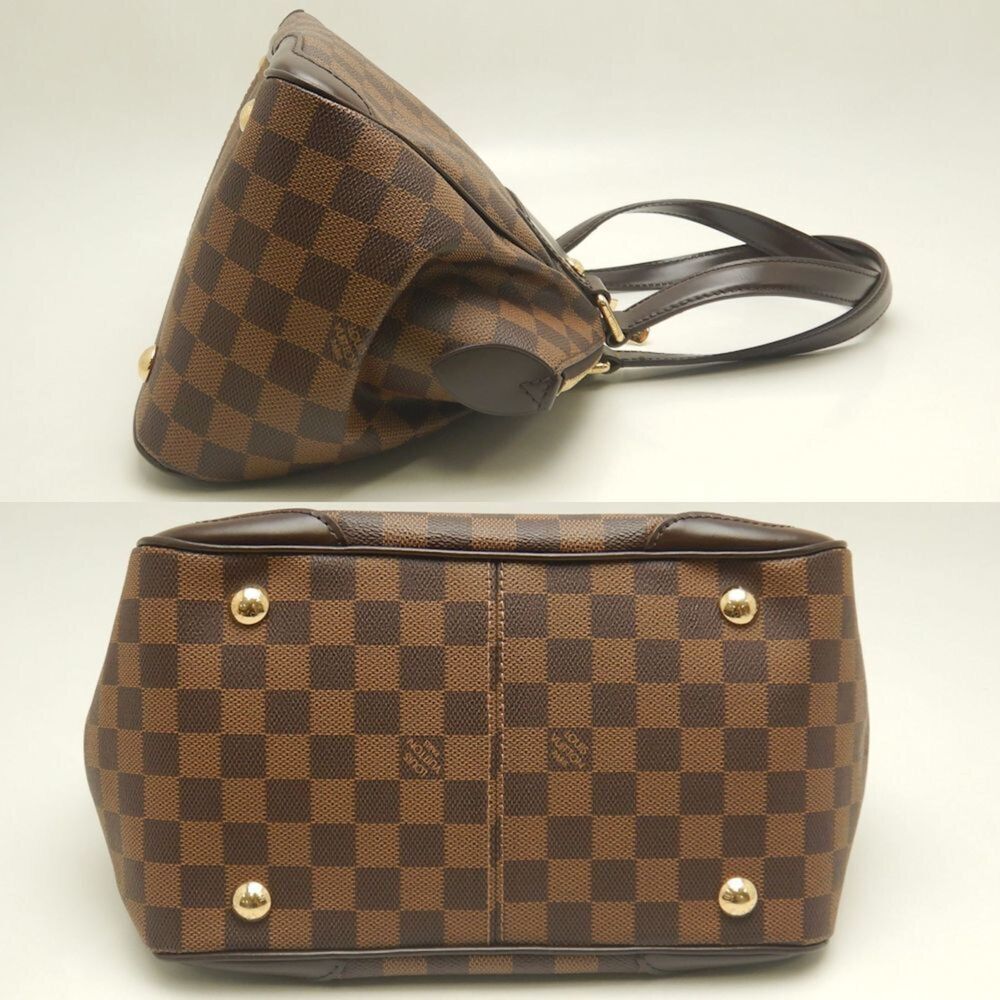 LOUIS VUITTON Authentic Brown Damier Bag - Picture 4 of 10